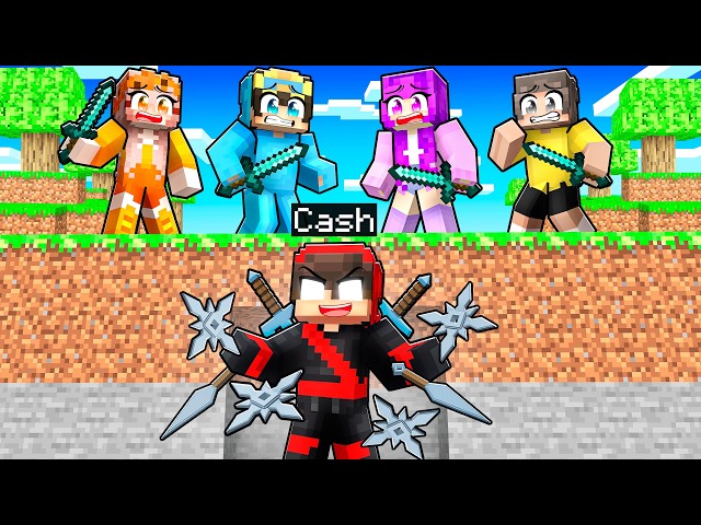 Hunters vs NINJA Speedrunner in Minecraft!