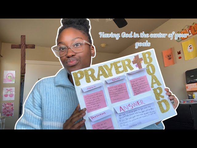 Make a Prayer Board with me | Getting a head start on 2025🤍