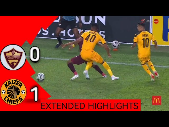 Stellenbosch United VS Kaizer Chiefs - Betway Premiership Match _ 07 February 2025