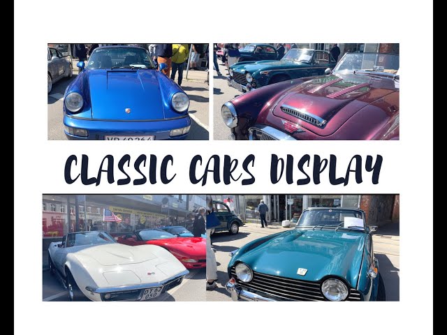 Classic Cars Display | Life in Denmark