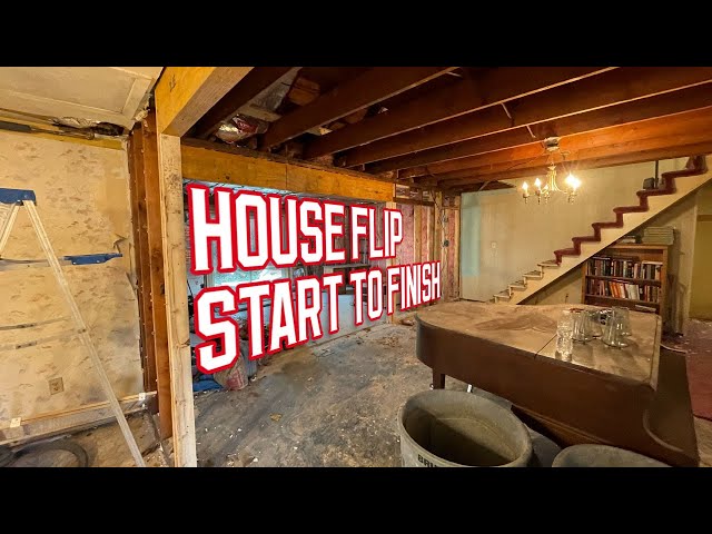 Complete House Renovation Timelapse from Start to Finish | Before and After