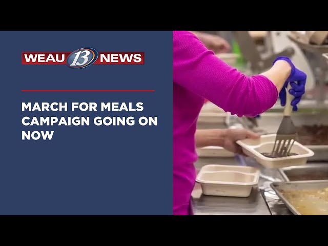 March for Meals Campaign Going on Now