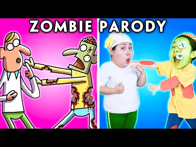 Halloween Cartoon Box Catch Up | The BEST of Cartoon Box Parody | Hilarious Cartoon | Zombie Cartoon