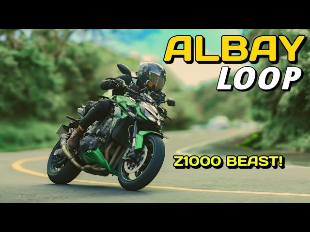 ALBAY LOOP | Z1000 BEAST | REED MOTOVLOG