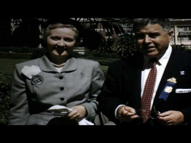 1956 Republican National Convention Silent Home Movies - San Francisco