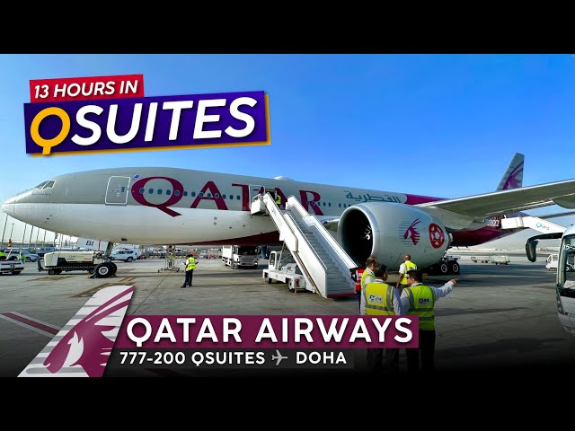 The BEST Business Class on Earth?!【Trip Report: QATAR AIRWAYS New York to Doha】777 QSuites