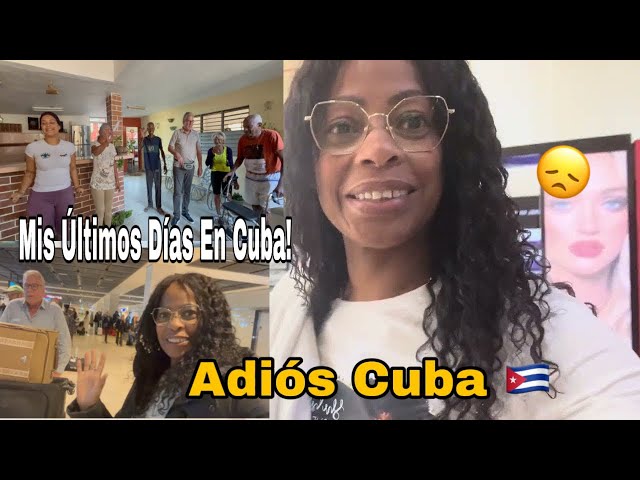 ✈️ADIÓS CUBA🇨🇺 DESPEDIDA😞VIAJE DE REGRESO A NUESTRA CASA EN ALEMANIA🇩🇪@Alegriacubita