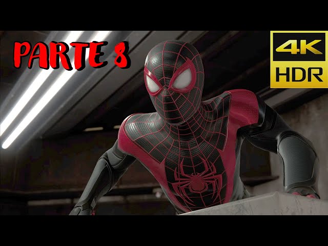 Spider-man: Miles Morales PS5 | Parte 8 | Gameplay Sin Comentarios | 4K HDR