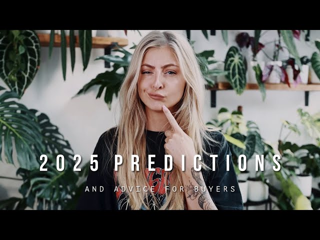 PLANT PREDICTIONS FOR 2025 & Advice for buyers!