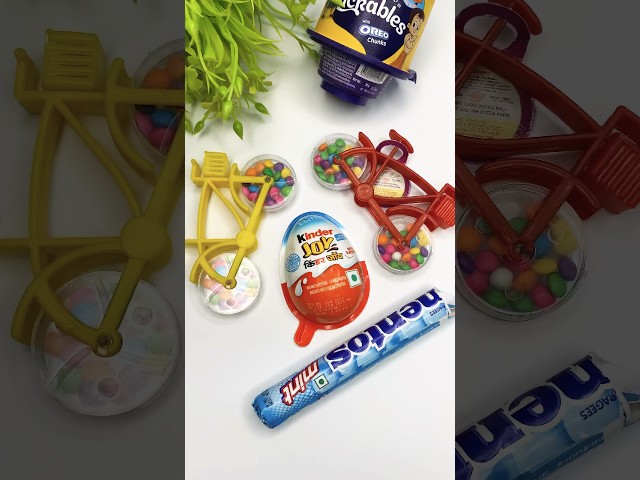 Kinder Joy and Gems Chocolate 🍭 Popsicle #shotrs #youtubeshorts #shortsvideoviral