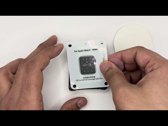 How to Apply Apple Watch GEL Screen Protector