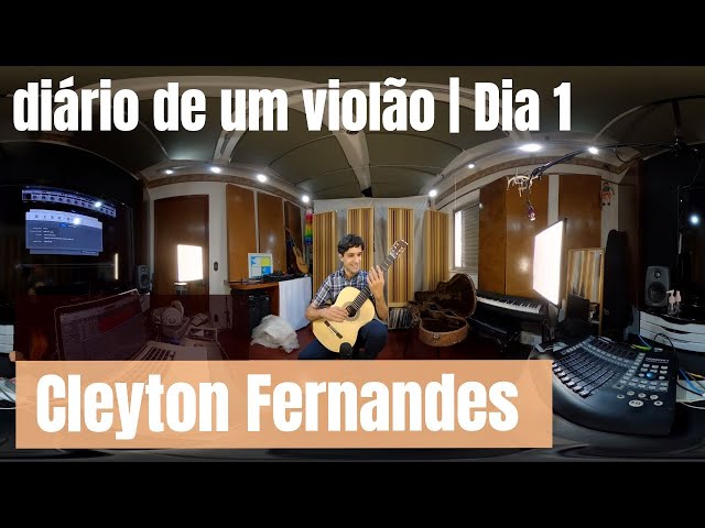 Violão Cleyton Fernandes Studio Unboxing Review por Thiago Abdalla. Programa 1.