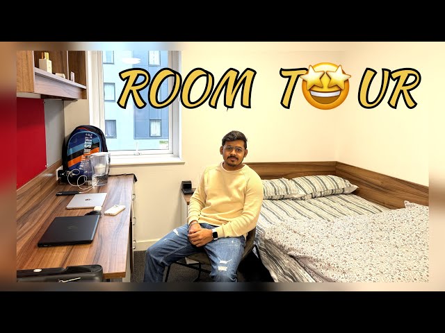 Student accommodation in UK 🇬🇧| Room tour | Unite students | luxury accommodation| Kannada vlog