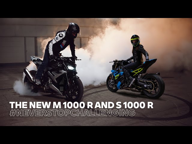 The NEW BMW M 1000 R and BMW S 1000 R  | #NeverStopChallenging