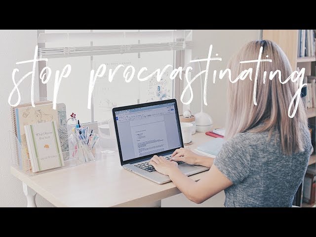 How to Stop Procrastinating & Get Work Done | Productivity Tips & Hacks