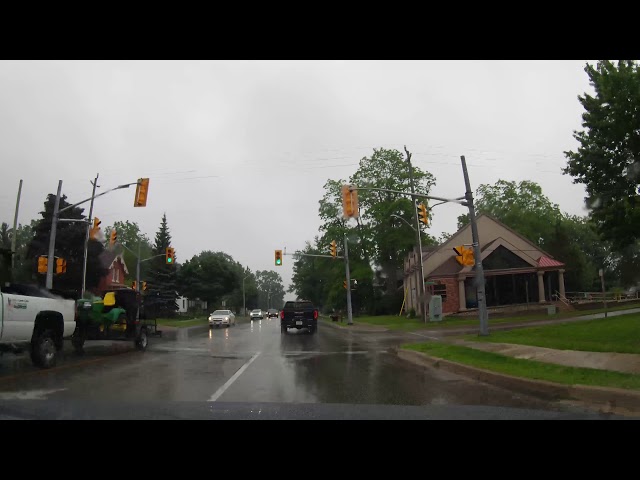 Driving through Kingsville, Ontario - Canada