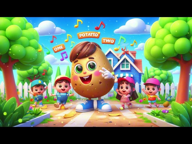 One Potato, Two Potato  | Fun Counting Song for Kids | Sing & Play! 🥔🎶