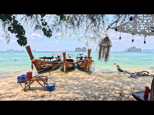 Long-Tail Boat 4 Islands Tour Koh Lanta | Thailand Adventure