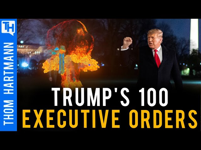 Trump’s  Executive Orders are So Dangerous Even the GOP Compared Them To War Crimes!