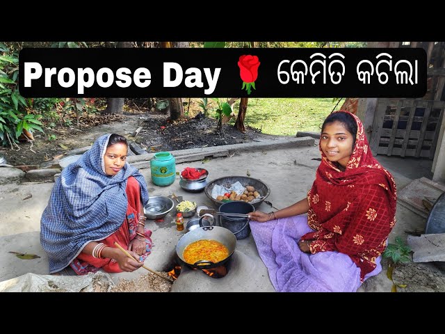 ଆଜି Propose Day ରେ Full Vlog / Odia Vlogger / Odia Vlogs / Odia Viral Video / Odia Family