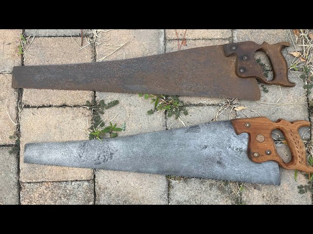 Restoring vintage Handsaws to their former glory.