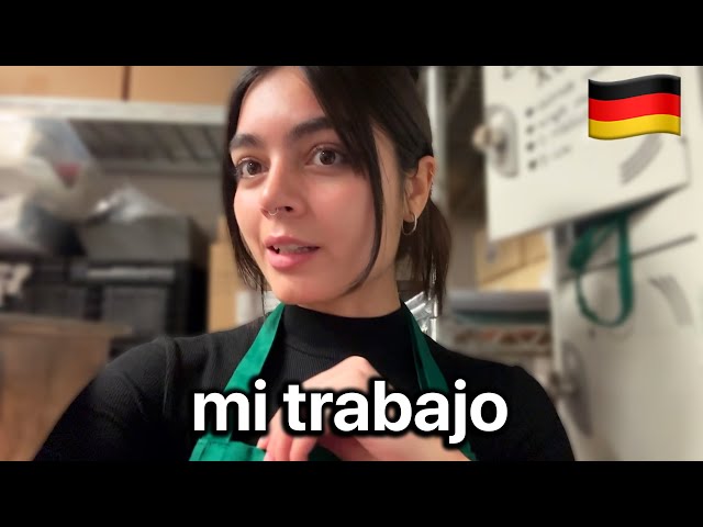 así es mi primer trabajo en Alemania