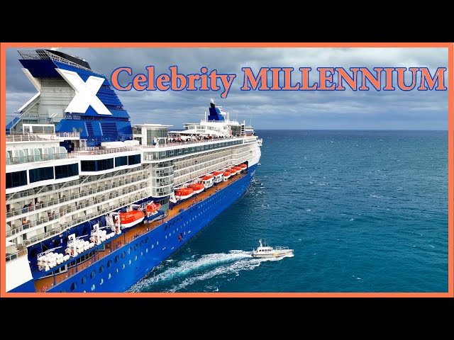 Celebrity Millennium Departs Port Everglades - 4K