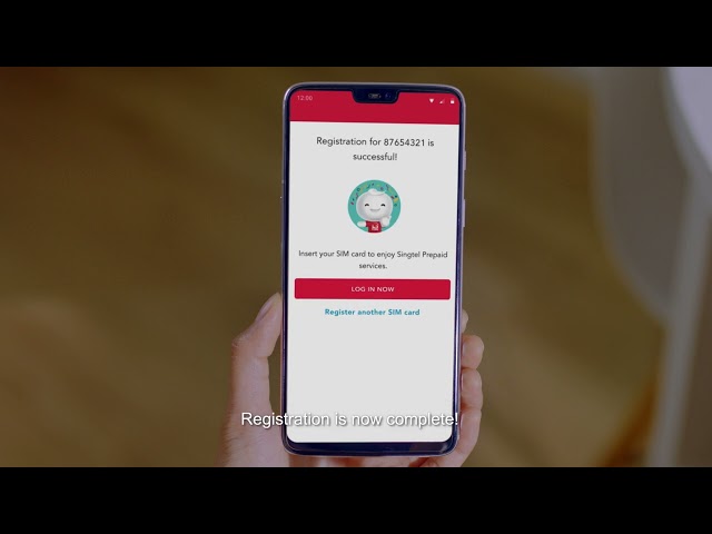 How to self-register your new Singtel Prepaid SIM Card?