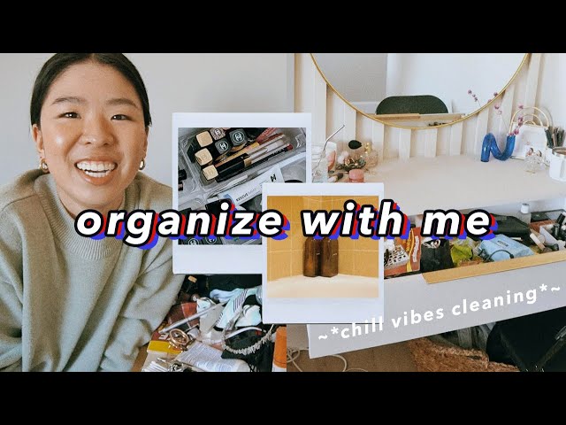 ~ ORGANIZE WITH ME ~ Decluttering Vanity & Bathroom Organization