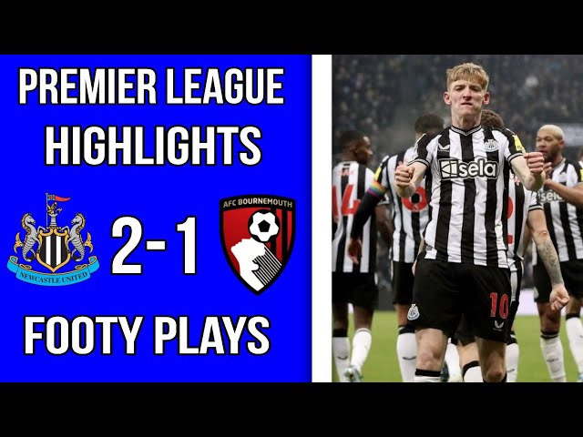 GORDON SCORES WINNER FOR NEWCASTLE! 🤯| Newcastle 2-1 Bournemouth| FC25 PL Highlights!