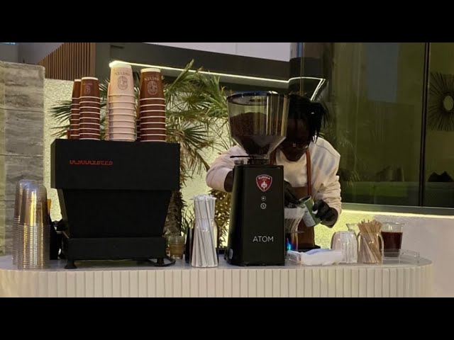 The Mobile Catering Barista 2023 #barista  #kuwait #shorts #cateringbusiness