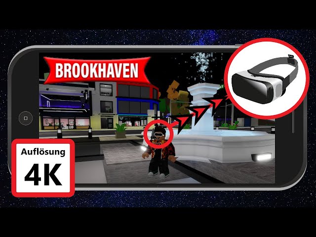 So sieht Brookhaven in VR und 4K aus 😱 | Roblox/Deutsch