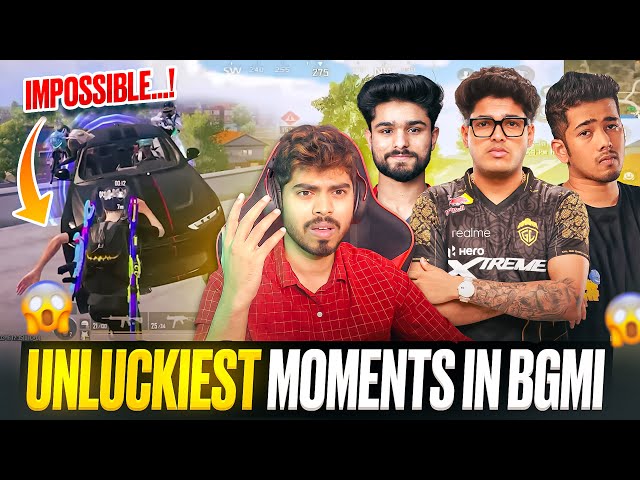 UNLUCKIEST MOMENTS IN BGMI/PUBG Part 1