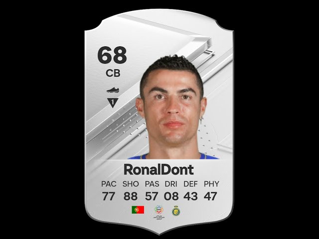 IF FIFA CARDS WERE REVERSED