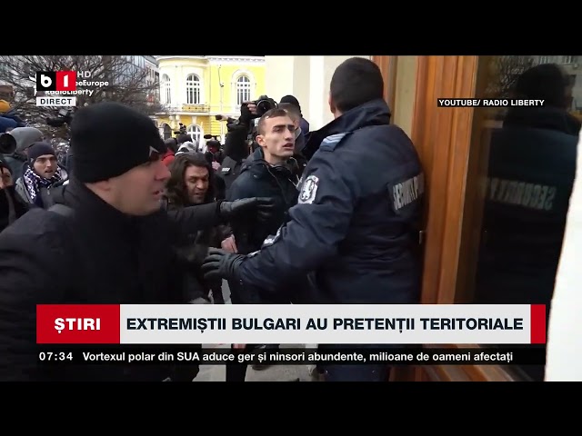 EXTREMIȘTII BULGARI AU PRETENȚII TERITORIALE_Știri B1TV_19 ian. 2025