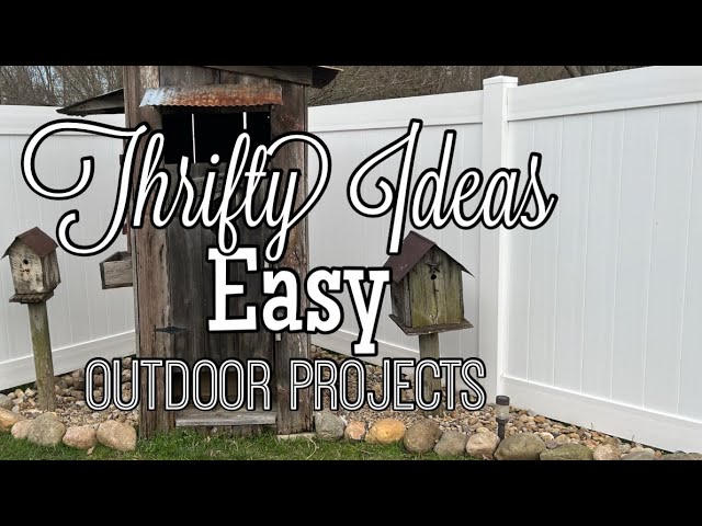 Budget Friendly | Thrifty | Easy Way to Maintain a Beautiful Outdoor Area