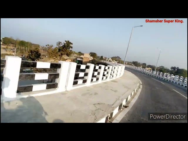 New Jamtara Fly Over Bridge || Riding On It || By Jamtara Rider #bike 🏍️🏍️|| #Shamsher_jamtara_city