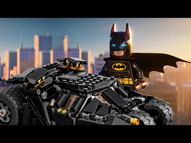 The Dark Knight & Scarecrow, IN LEGO!