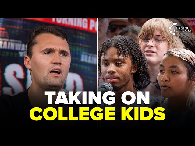 45 Minutes of Charlie Kirk Proving Why College Is a Scam