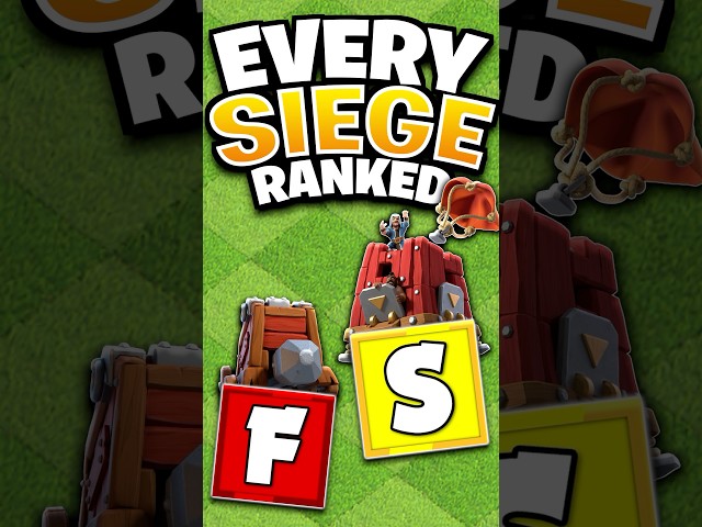 Ranking EVERY Siege Machine from WORST to BEST in 2025!