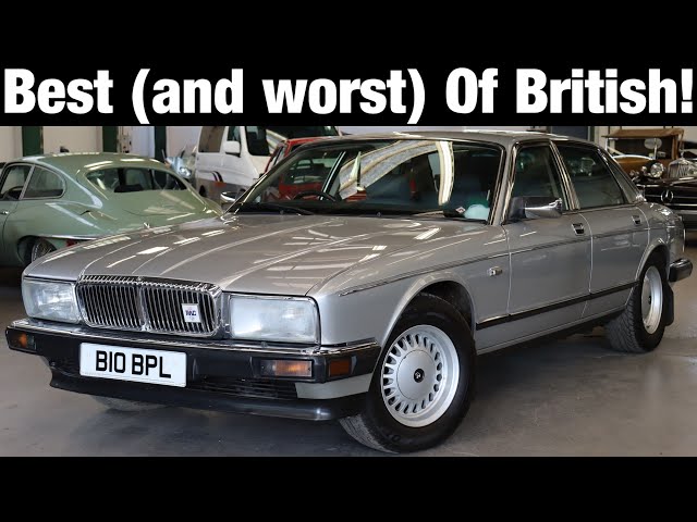 The Jaguar XJ40 Was The Best And Worst Of British. (1988 Daimler 3.6 Road Test)