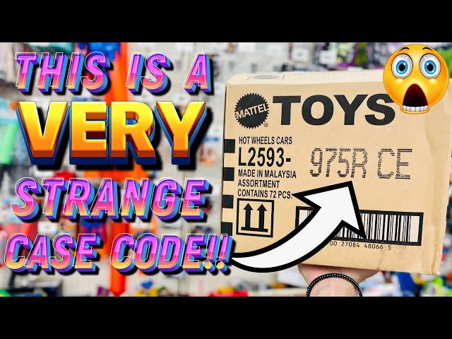 I FOUND A VERY STRANGE HOT WHEELS CASE CODE!! AND!! I GOT A NEW AUTO WORLD ULTRA RED CAR…FINALLY!!