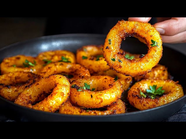 💯 These potatoes taste better than meat! Great snack in 10 minutes!