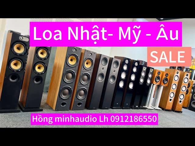 Sele sâu loa Nhật, Mỹ, Âu | Loa Bãi Châu Âu | Loa đã qua sử dụng | Loa bãi Mỹ | Loa Bãi Nhật | Loa