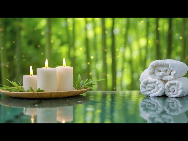 Beautiful Piano Relaxation 🌿 Spa & Sleep Music With Water Sounds ~ Meditation & Calming Tunes