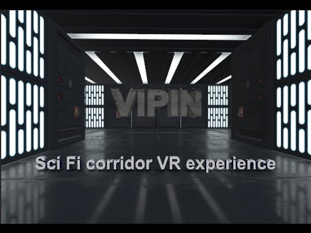 Sci Fi corridor VR experience