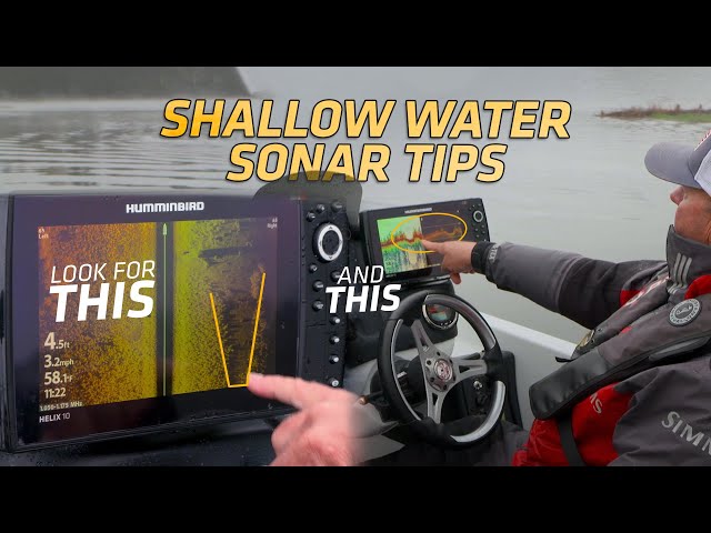 How to Locate Shallow Water Bass with Side & Down Imaging | Davy Hite