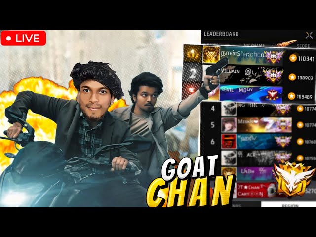 Grandmaster Live Rank Push Free Fire Tamil #freefiretamil #naanshinchan