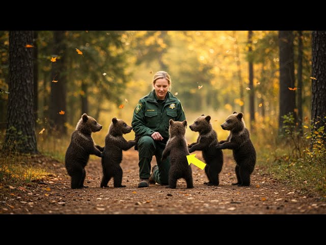 Brown Bear Cubs Beg for Help – But What Happens Next Will Give You Chills!