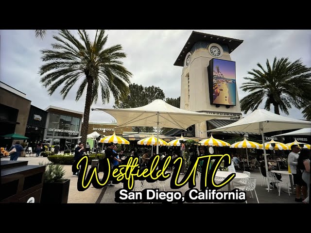 San Diego 'Westfield UTC' walk, 2024 🇺🇸 San Diego, California, Travel Guide [4K HDR]